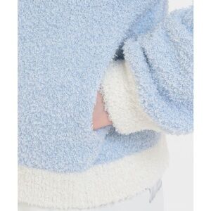 Forever 21 Soft Blue and Cream Sweater